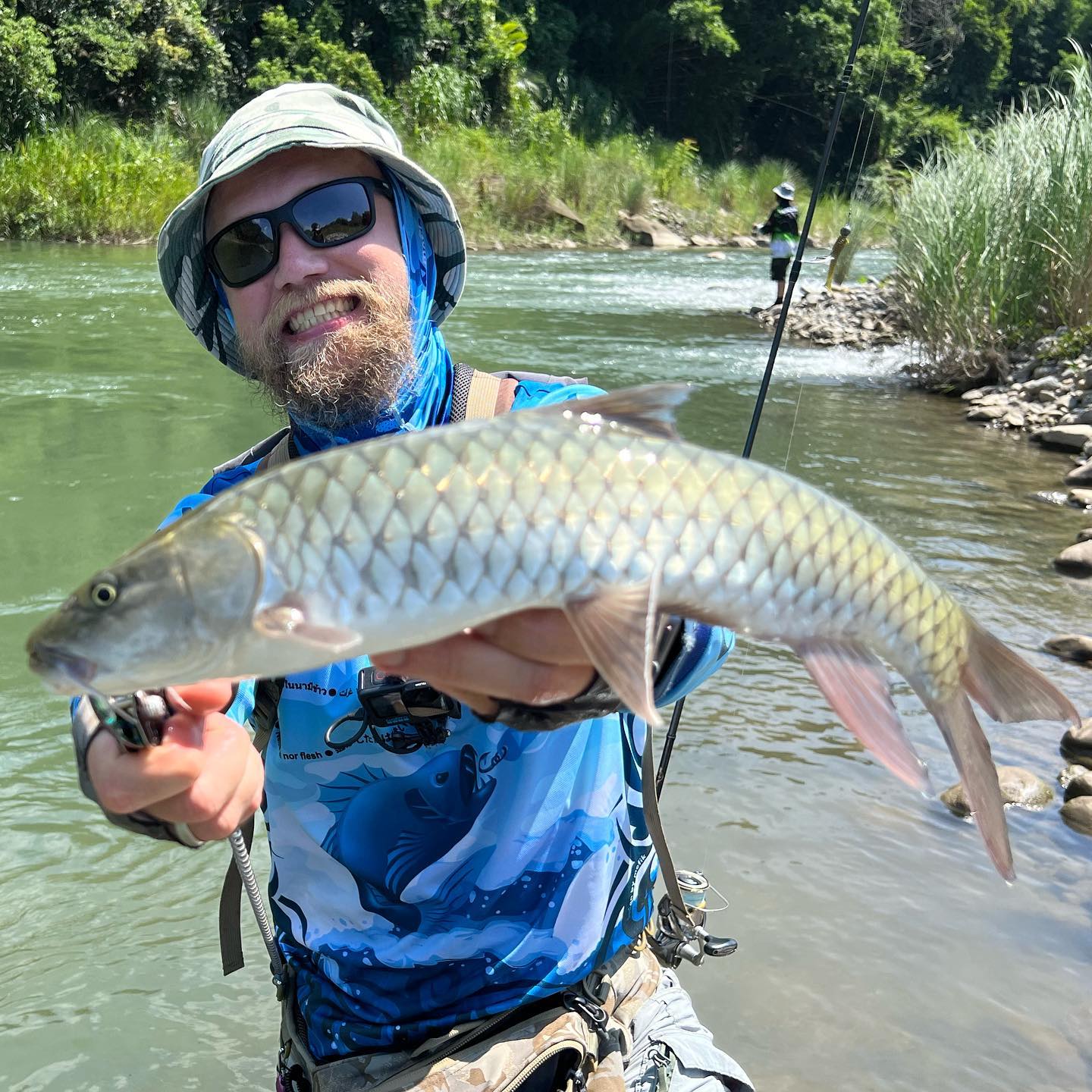 Taiwan golden mahseer. Miss the jungle.