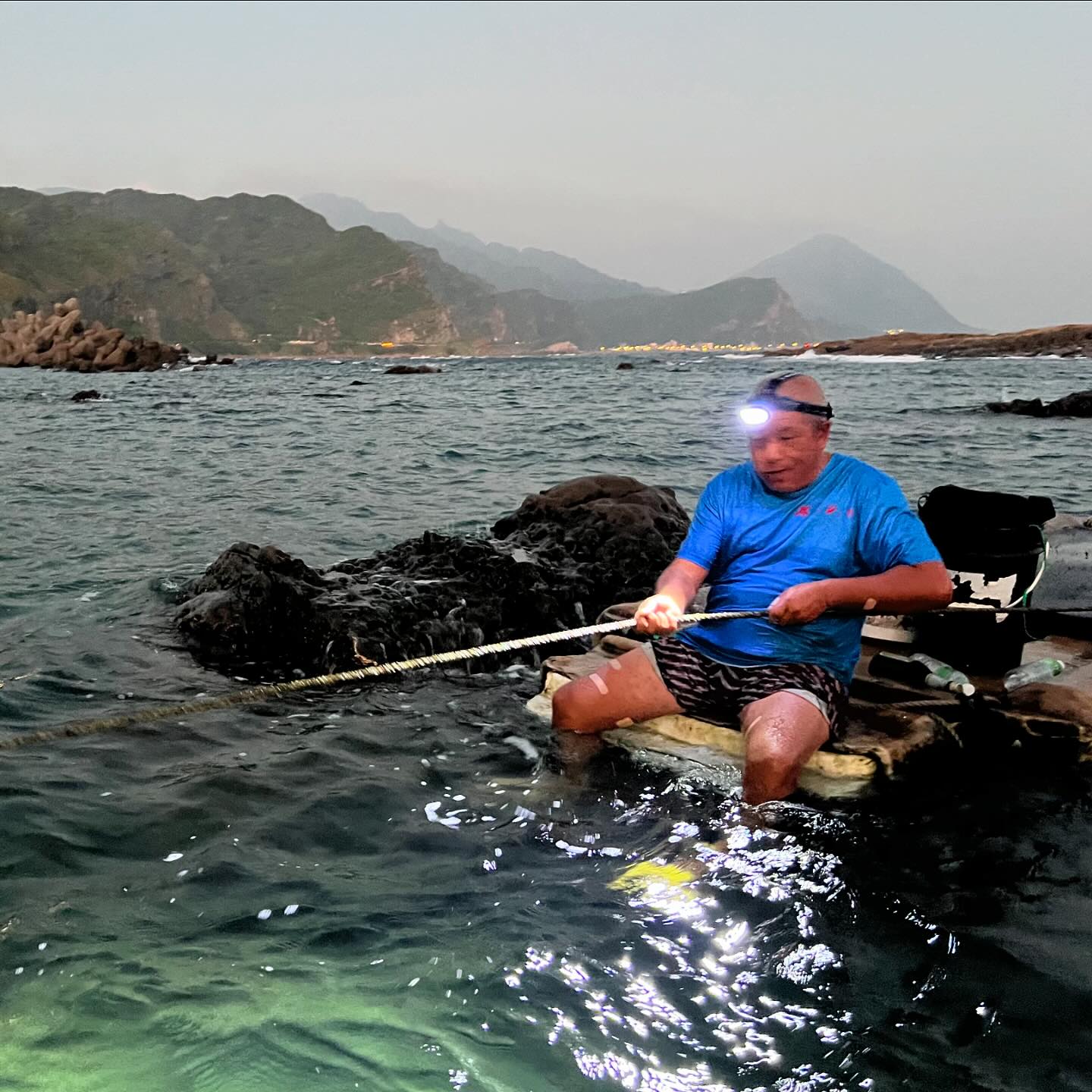 Ferryman always ready! Taiwan reef fishing