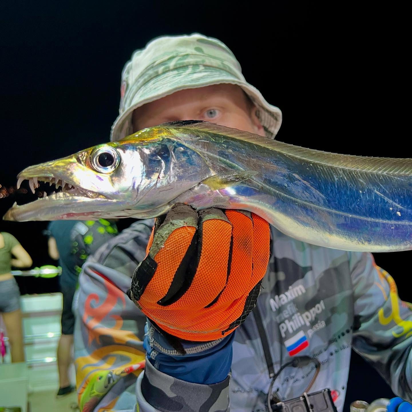 Got new specie of hairtail! Good night ocean fishing with @projectangling