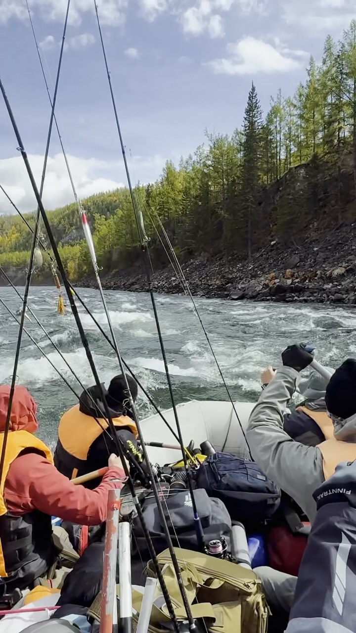 Expedition to Oka Sayanskaya river